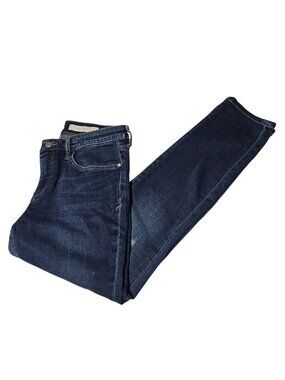 Pilcro and the Letterpress Stet Jeans Womens Size 30 Mid Rise Dark Wash Denim